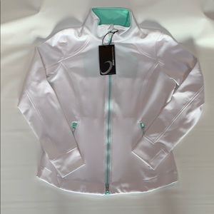 Women’s golf full zip jacket